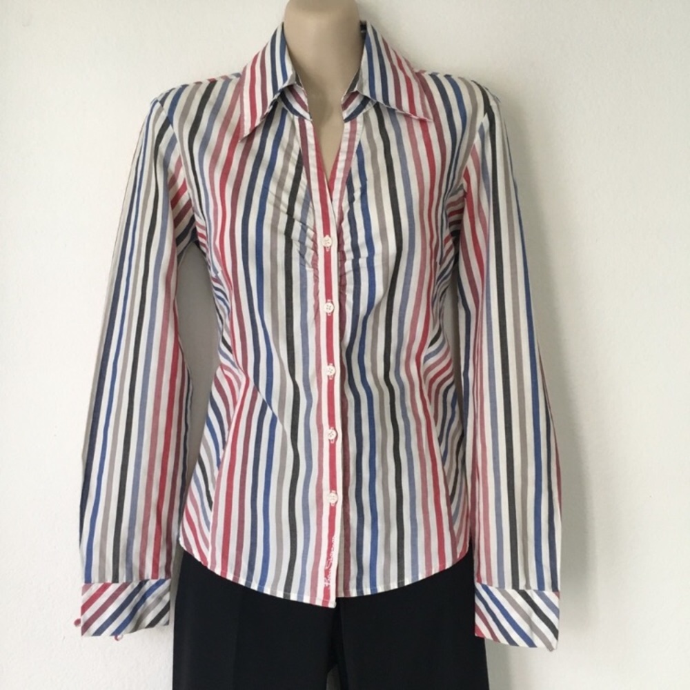 Ben Sherman Women Long Sleeve Fitted Shirt Small
